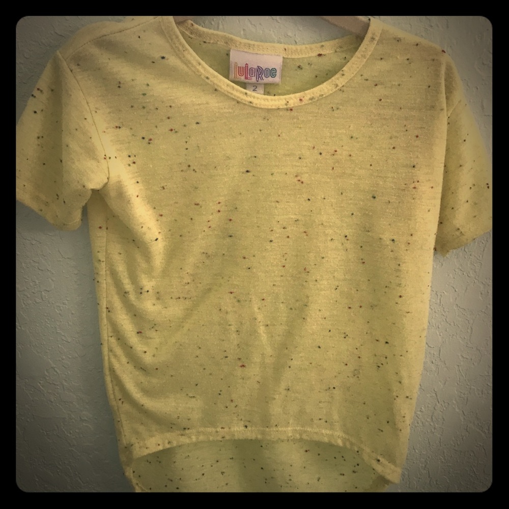 Lularoe Gracie Size 2 Yellow